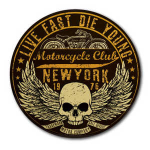 ゼネラルステッカー BIKER STICKER 042 BK042