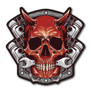 ゼネラルステッカー BIKER STICKER 044 BK044