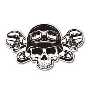 [lXebJ[ BIKER STICKER 047 BK047