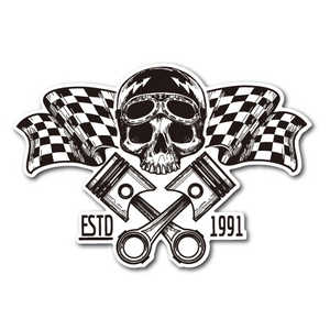 ゼネラルステッカー BIKER STICKER 049 BK049