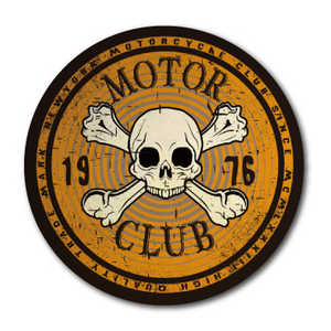 ゼネラルステッカー BIKER STICKER 053 BK052