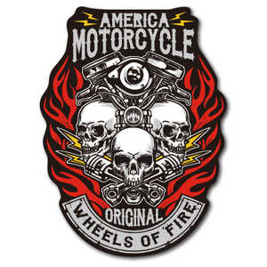 ゼネラルステッカー BIKER STICKER 050 BK053