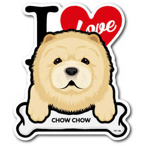 ゼネラルステッカー DOG STICKER CHOW CHOW PET-028