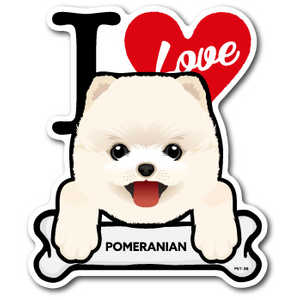 ゼネラルステッカー DOG STICKER POMERANIAN PET-039