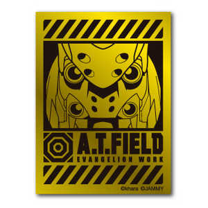 ゼネラルステッカー Worksonステッカー Sサイズ A.T.FIELD 金 弐号機 ATF-004G