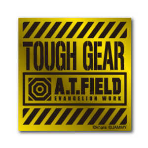 ゼネラルステッカー Worksonステッカー Sサイズ A.T.FIELD 金 TOUGH1 ATF-008G