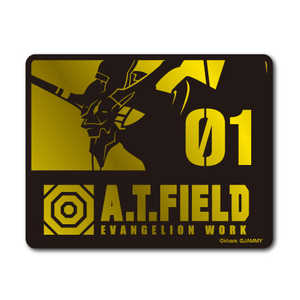 ゼネラルステッカー Worksonステッカー Mサイズ A.T.FIELD 金 初号機 ATF-016G