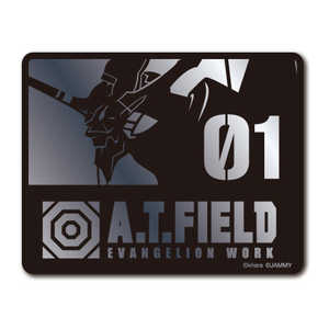 ゼネラルステッカー Worksonステッカー Mサイズ A.T.FIELD 銀 初号機 ATF-016S