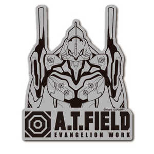 ゼネラルステッカー Worksonステッカー Mサイズ A.T.FIELD 反射 初号機 ATF-024R