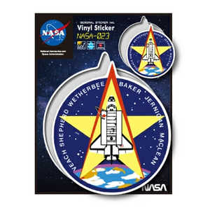 ゼネラルステッカー NASAステッカー023 23 NASA-023