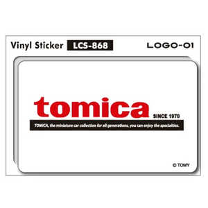 ゼネラルステッカー 大人トミカステッカー Sサイズ tomica logo 1 LCS-868 ゼネラルステッカー 大人トミカステッカー Sサイズ tomica logo 1 LCS-868