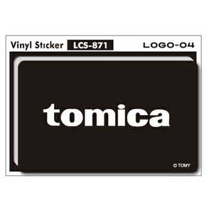 ゼネラルステッカー 大人トミカステッカー Sサイズ tomica logo 4 LCS-871 ゼネラルステッカー 大人トミカステッカー Sサイズ tomica logo 4 LCS-871
