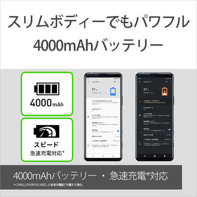 ソニー SONY SIMフリースマートフォン Xperia 5 II 5G ［メモリ