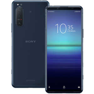 ソニー　SONY SIMフリースマートフォン　Xperia 5 II  5G ［メモリ/ストレージ：8GB/256GB］ブルー XQ-AS42 L2JPCX1