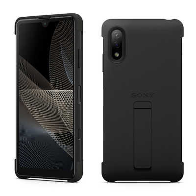 ソニー SONY Xperia Ace II Style Cover with Stand ブラック