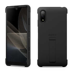 ソニー SONY Xperia Ace II Style Cover with Stand ブラック XQZ-CBBD/BJPCX ソニー SONY Xperia Ace II Style Cover with Stand ブラック XQZ-CBBD/BJPCX
