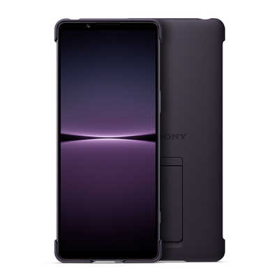 【純正ケース有り】SONY Xperia 1 IV SO-51C パープル ソニー純正 国内正規品 Xperia 1 IV SO-51C SOG06 専用 ケース