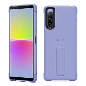 ˡ SONY ˡ Xperia 10 IV SO-52C/SOG07 Style Cover with Stand Lavender ˡ ٥ XQZCBCCVJPCX