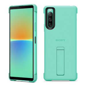 ˡ SONY ˡ Xperia 10 IV SO-52C/SOG07 Style Cover with Stand Mint ˡ ߥ XQZCBCCGJPCX