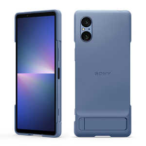 ソニー SONY Xperia 5 V Style Cover with Stand Blue ソニー ブルー XQZ-CBDE/LJPCX