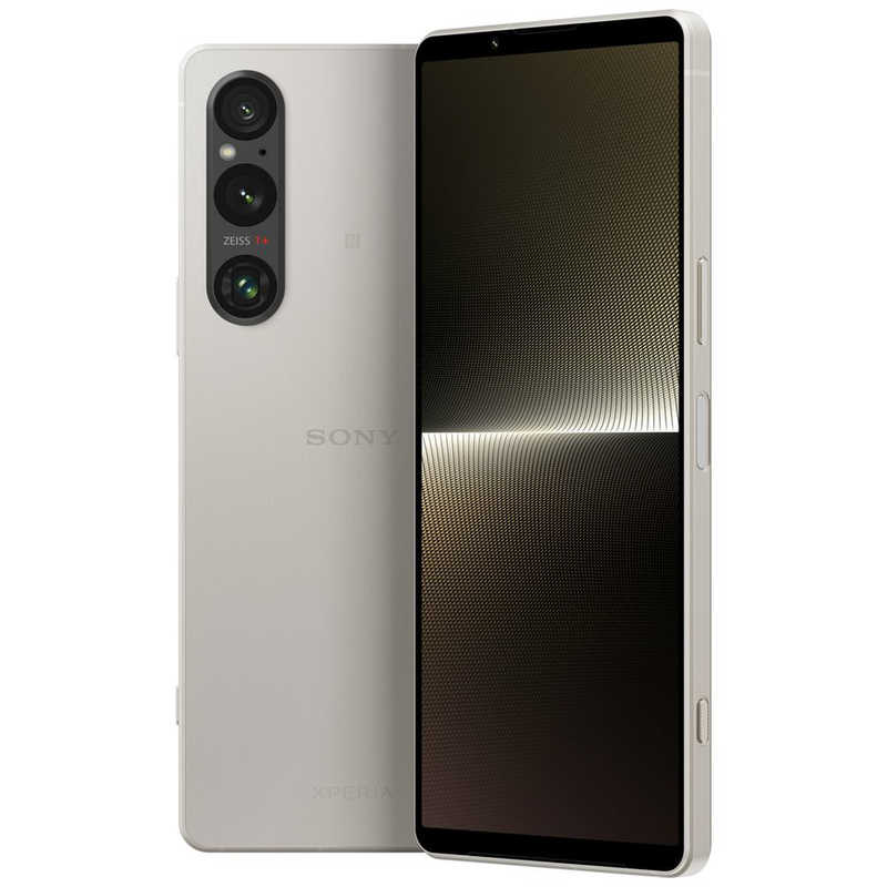 ソニー　SONY ソニー　SONY SIMフリースマートフォン ソニー Xperia1V / Xperia1M5 / 5G・防水・防塵・おサイフケータイ・6.5インチ・RAM/ROM：16GB/512GB プラチナシルバー XQ-DQ44 S3JPCX0 XQ-DQ44 S3JPCX0