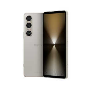 ソニー　SONY (SIMフリー) Xperia 1 VI/ Xperia1M6/ RAM/ROM：12GB/512GB/ 5G・防水・防塵・おサイフケータイ プラチナシルバー XQ-EC44 S2JPCX0