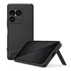 �\�j�[ SONY Style Cover with Stand for Xperia 1 VIII B ���炢�t�@�C�g�u���b�N XQZ-CBGE/BJPCX