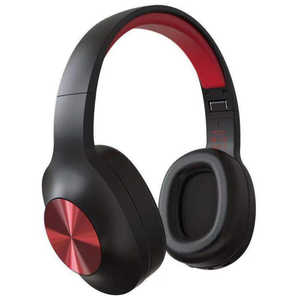 LENOVO ワイヤレスヘッドホン マイク対応 レッド Wireless Over Ear Headphone HD116RD