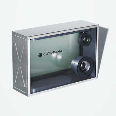 スピーカー・ウーファー COTODAMA SPEAKER BOX LSB-2 LYRICARTSINC. WiFiスピーカー Lyric Speaker Box COTODAMA MILITARY