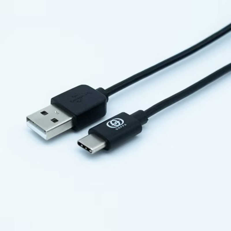 GOPPA GOPPA USB-A to TYPE-Cケーブル ［Type-Aオス /Type-Cオス］ ブラック GPUSBAC1MB GPUSBAC1MB
