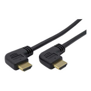 GOPPA HDMIケーブル ブラック [1.5m /HDMI⇔HDMI /スタンダードタイプ /4K対応] GP-HD20LK-15