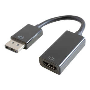 GOPPA DisplayPort→HDMI変換アダプタ15cmブラック GP-DPHDH/K