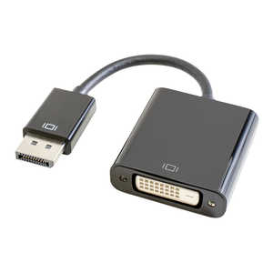 GOPPA 0.15m[DisplayPort オス→メス DVI-D] 変換アダプタ ブラック GP-DPDVIH/K