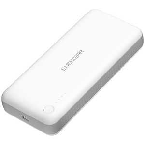 GOPPA 防水･防塵対応 45W USB PD モバイルバッテリー ホワイト GP-PBC45S10A/W