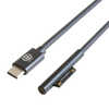 GOPPA 1.8m[USB-C ⇔ Microsoft Surface用]ノートPC用充電ケーブル GP-TCS180CM/B [USB Power Delivery対応]