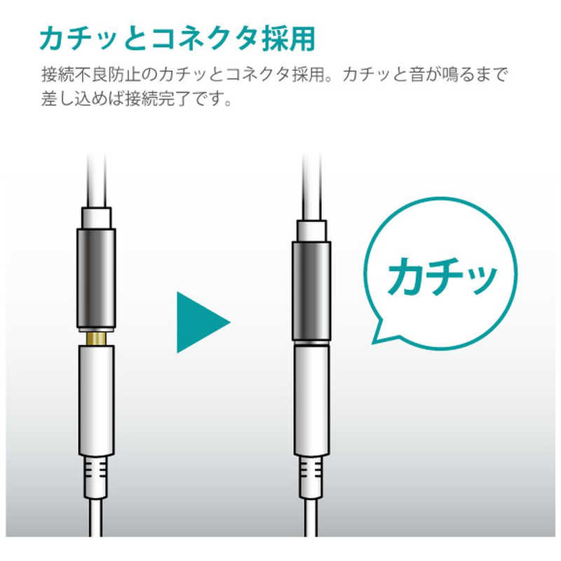 HASHTAG HASHTAG イヤホン端子 変換アダプター 3.5mmジャック - Lightningケーブル（12cm）シルバー HT-AAOLH1SI HT-AAOLH1SI