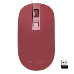 HASHTAG HashTAG マウス ダークピンク ［BlueLED /無線(ワイヤレス) /3ボタン /USB］ HTMOUWA1DP