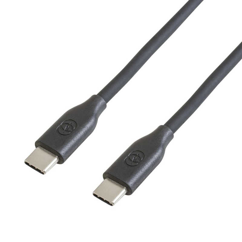 GOPPA GOPPA シリコン採用やわらかケーブル USB Type-C to Type-C 1.5m USB PD対応 ブラック GP-CCU2S150CM/B GP-CCU2S150CM/B