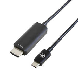 GOPPA USB-C  HDMI ֥ [ /1.5m /4Kб] ֥å GPCHD460C15B