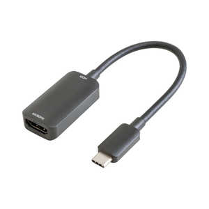 GOPPA Ѵץ [USB-C ᥹ HDMI] 4K HDRб ֥å GP-CHD460H/B