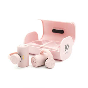 BOCO 骨伝導 フルワイヤレスイヤホン リモコン マイク対応 サクラピンク earsopen PEACE-TW-1
