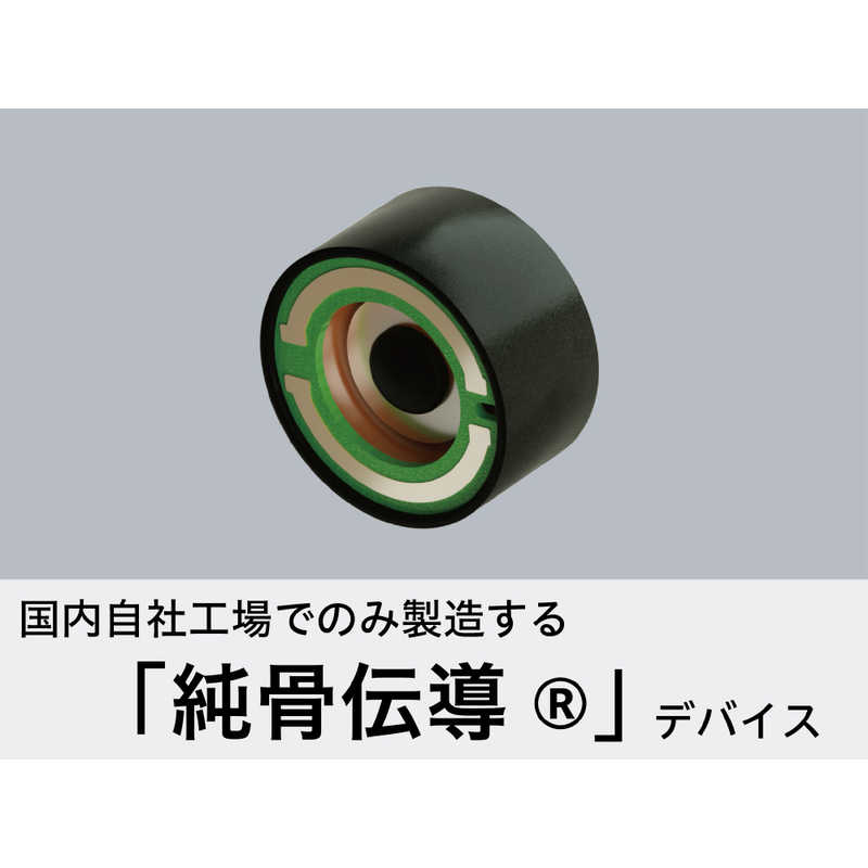 BOCO BOCO 骨伝導イヤホン リモコン・マイク対応 ホワイト PEACESS-1WH PEACESS-1WH