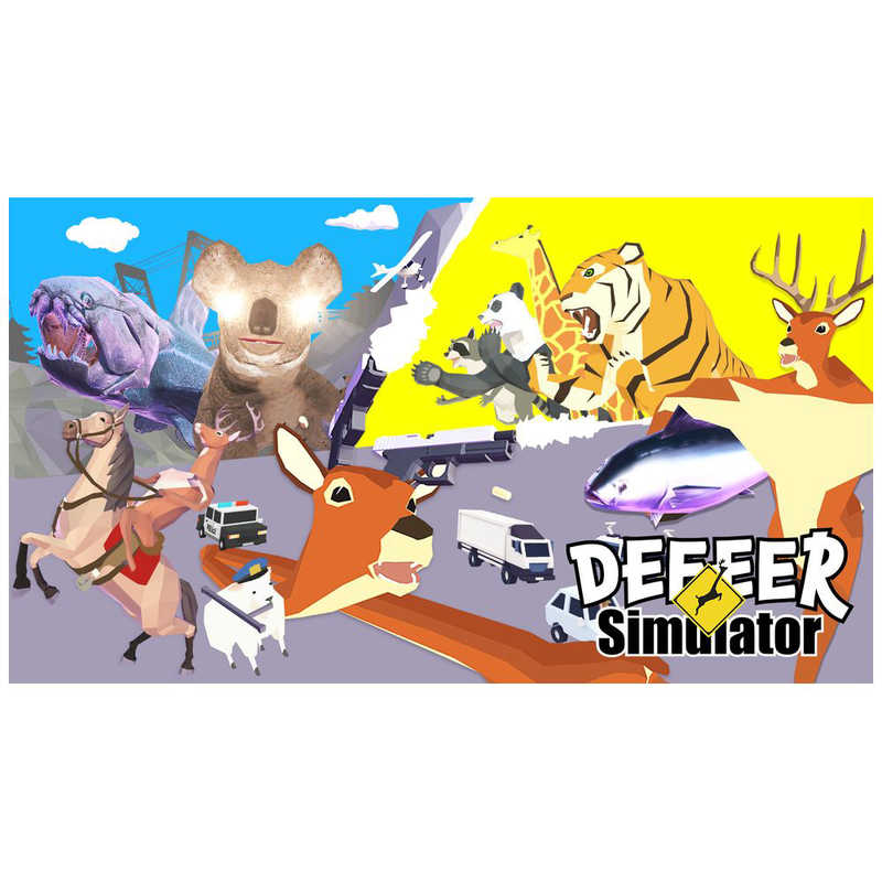 PLAYISM PLAYISM PS4ゲームソフト  ごく普通の鹿のゲーム DEEEER Simulator 鹿フル装備エディション  