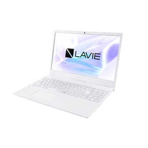 NEC ノートパソコン LAVIE N15シリーズ [15.6型/intel Core i7/SSD：512GB/メモリ：8GB/2021年2月] PC-N157CAAW　パールホワイト
