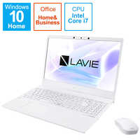 NEC - NEC PC-N1575BAW［パールホワイト］ ノートパソコン LAVIE N15シリーズ パールホワイト PC-N1575BAW
