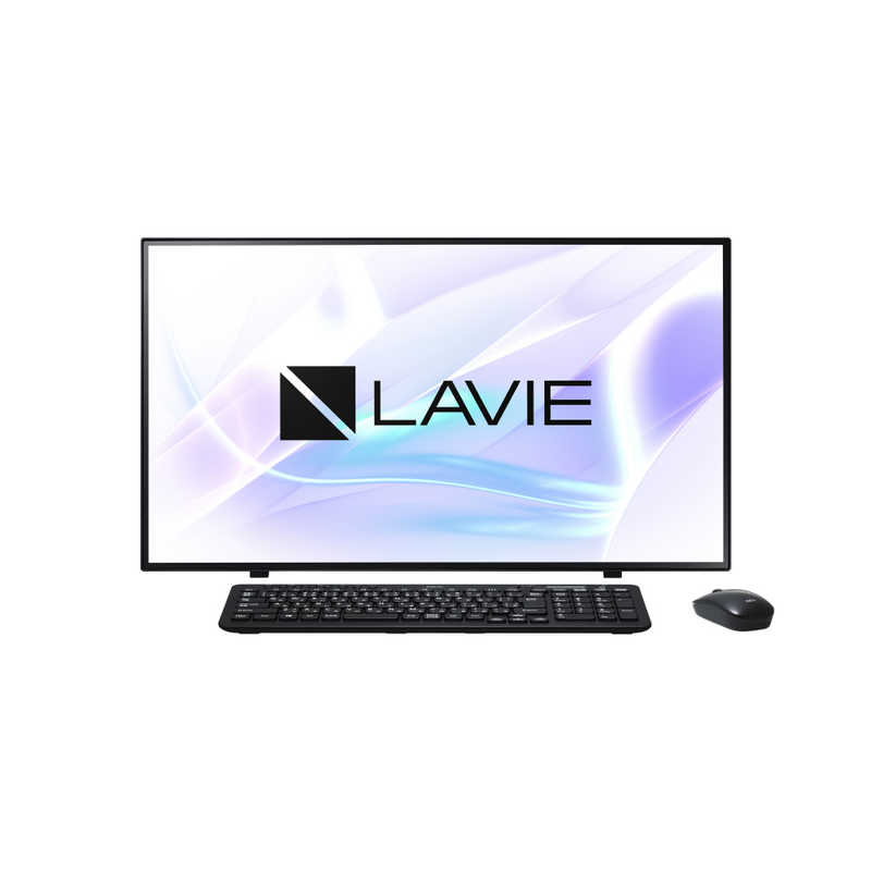 NEC NEC デスクトップパソコン LAVIE A27シリーズ(ダブルチューナ) [27型 /HDD:4TB /SSD:256GB /メモリ:16GB /2021年1月モデル] PC-A2797BAB ファインブラック PC-A2797BAB ファインブラック