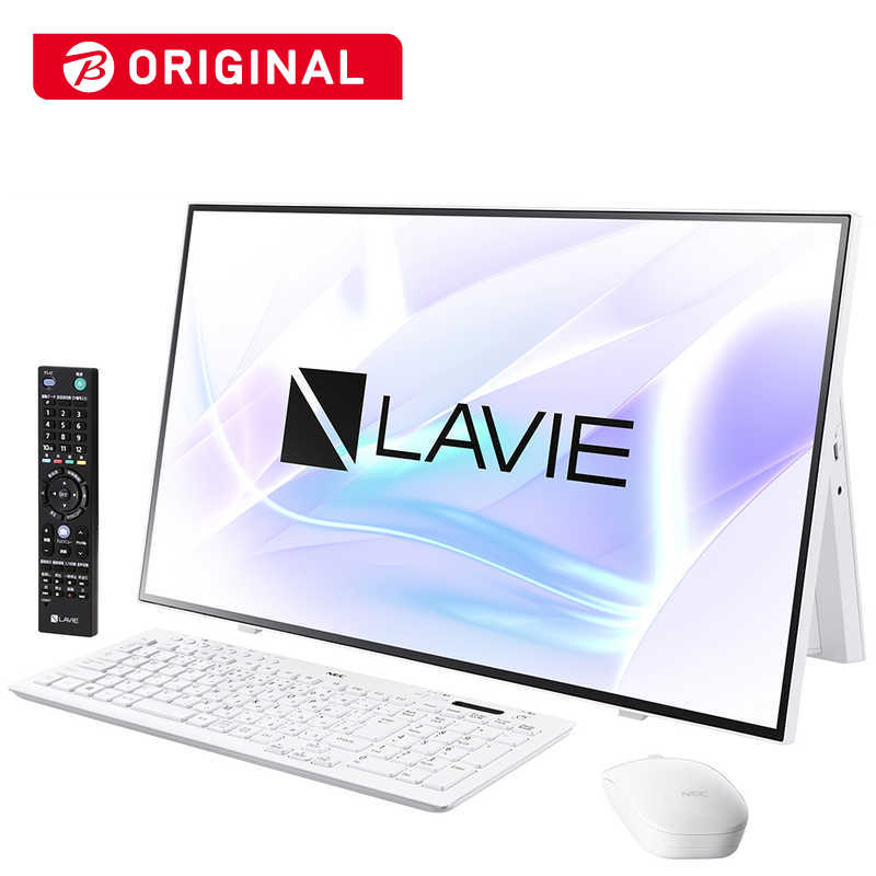 NEC NEC デスクトップパソコン LAVIE A27シリーズ(TVチューナ) [27型/SSD:1TB/メモリ:16GB/2020年1月モデル] PC-A2757BZW-2 ファインホワイト PC-A2757BZW-2 ファインホワイト