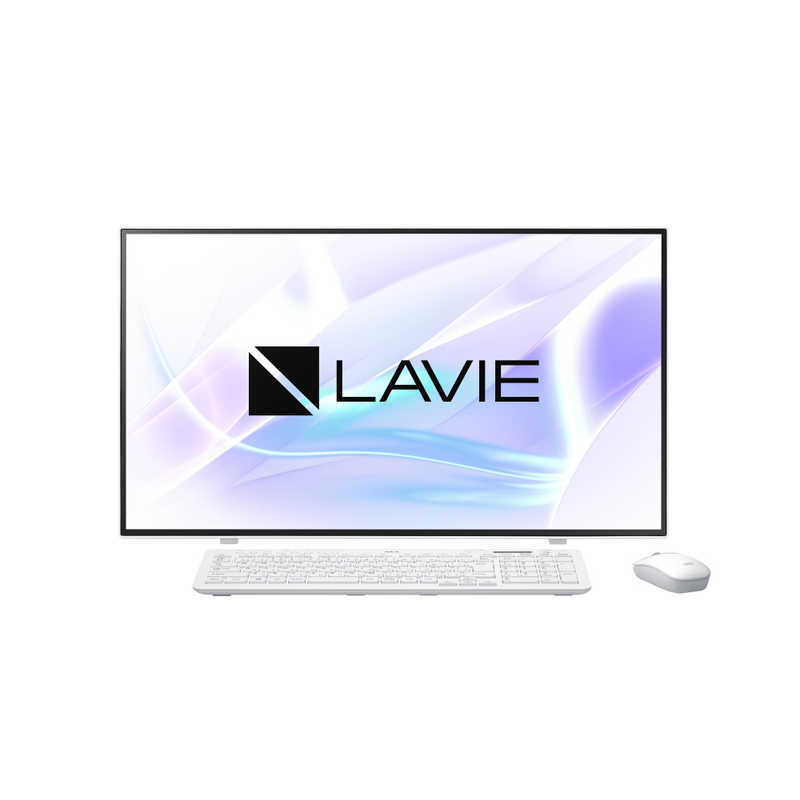 NEC NEC デスクトップパソコン LAVIE A27シリーズ(TVチューナ) [27型/SSD:1TB/メモリ:16GB/2020年1月モデル] PC-A2757BZW-2 ファインホワイト PC-A2757BZW-2 ファインホワイト