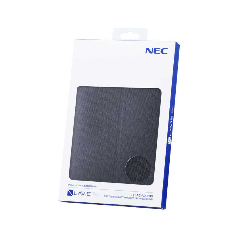NEC NEC LAVIE T8用 フォリオケース＆保護フィルムセット PC-AC-AD023C PC-AC-AD023C