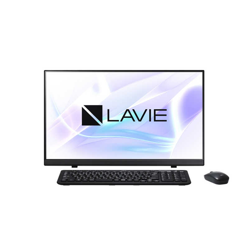 NEC NEC デスクトップパソコン LAVIE A23シリーズ ファインブラック [23.8型/Core i7/メモリ:8GB/SSD:512GB/2021年10月] PC-A2365CAB PC-A2365CAB